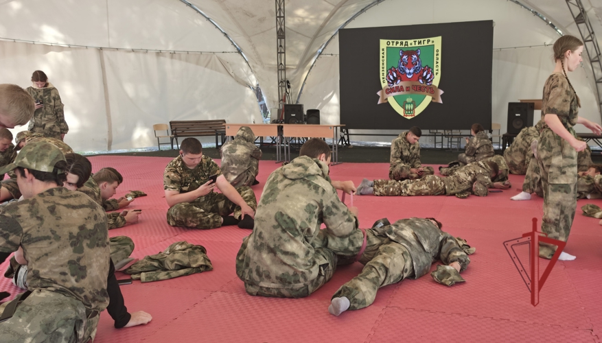 В Пензенской области сотрудники Росгвардии организовали практическую подготовку для участников международных сборов отряда «Тигр»