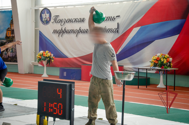 Сборная команда Росгвардии вошла в число лидеров чемпионата Общества «Динамо» по гиревому спорту