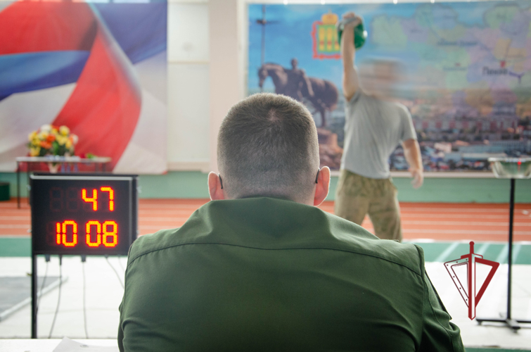 Сборная команда Росгвардии вошла в число лидеров чемпионата Общества «Динамо» по гиревому спорту