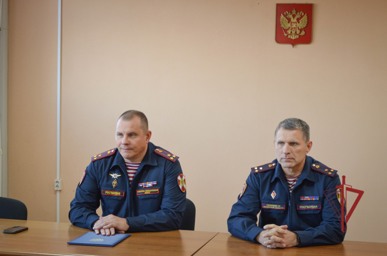 В Пензе отметили 74-ю годовщину вневедомственной охраны Росгвардии
