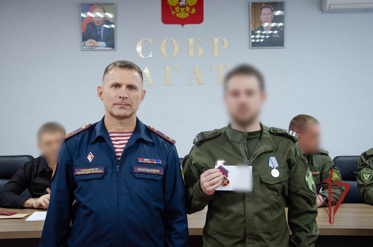 Павел Пучков поздравил сотрудников СОБР «Агат» Управления Росгвардии по Пензенской области с 34-й годовщиной образования специальных отрядов быстрого реагирования
